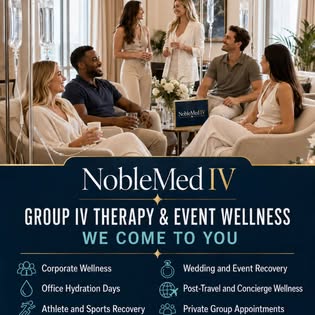 NobleMed group IV therapy and event wellness